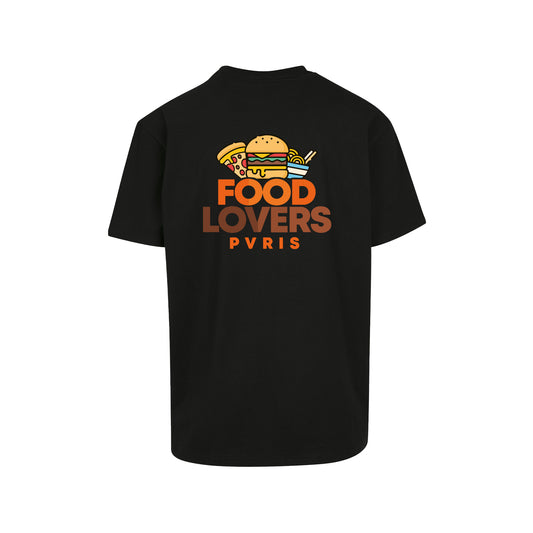 T-shirt Oversize Black FoodLovers PVRIS