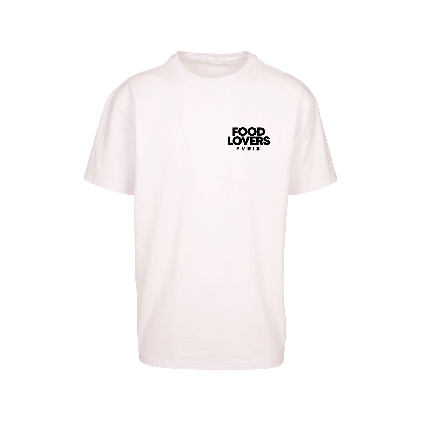 T-shirt Oversize Blanc FoodLovers PVRIS