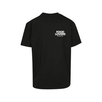 T-shirt Oversize Black FoodLovers PVRIS