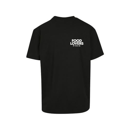 T-shirt Oversize Black FoodLovers PVRIS