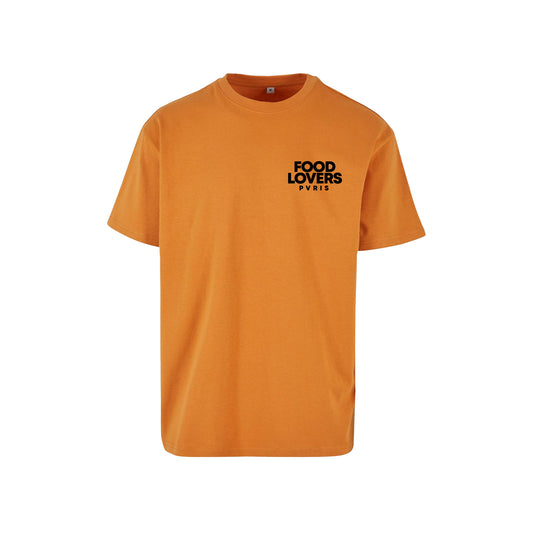 T-shirt Oversize Orange FoodLovers PVRIS