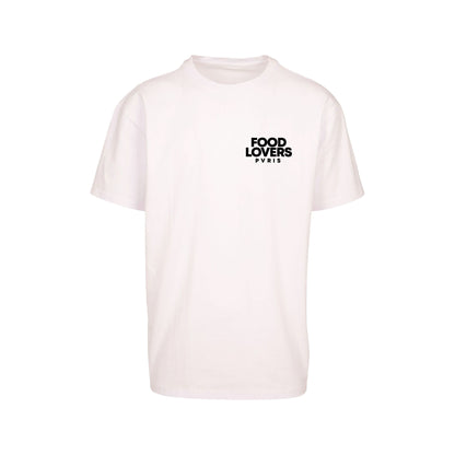 T-shirt Oversize Blanc FoodLovers PVRIS